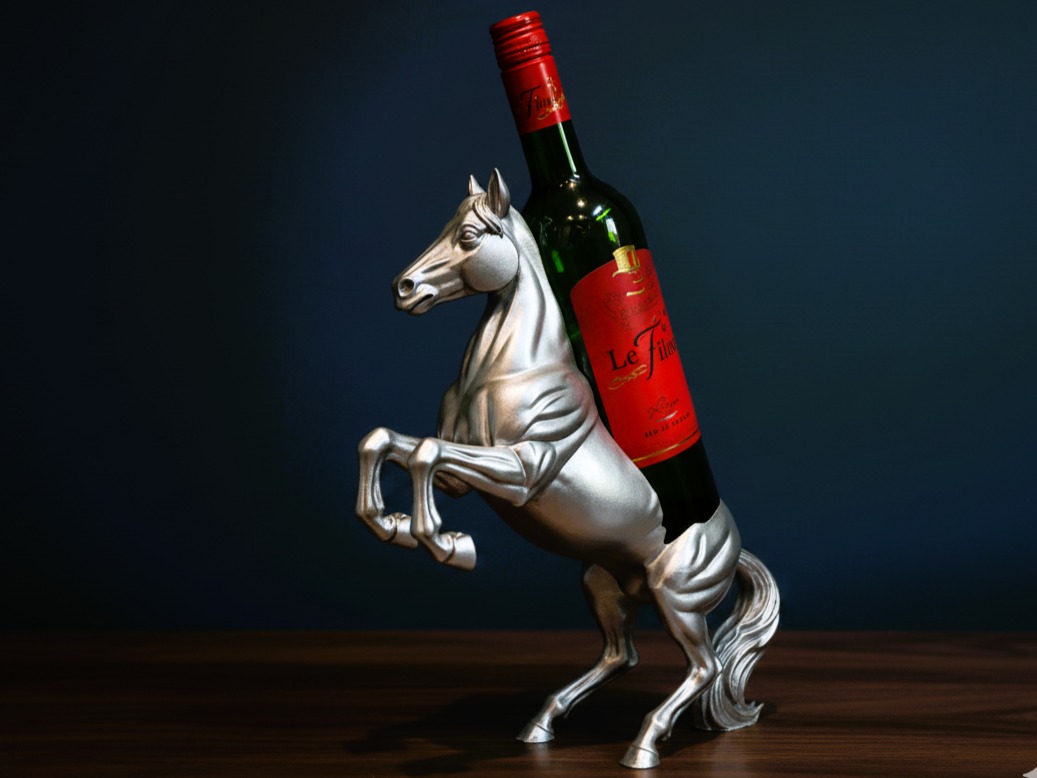 Horse Wine Bottle Holder