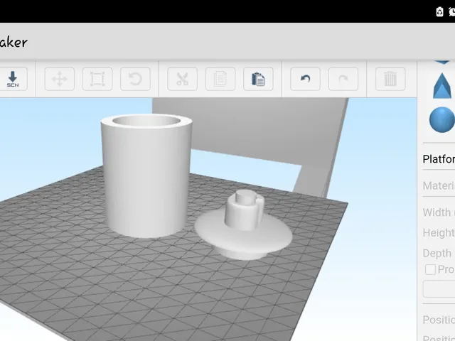 Simple cookie jar with lid.