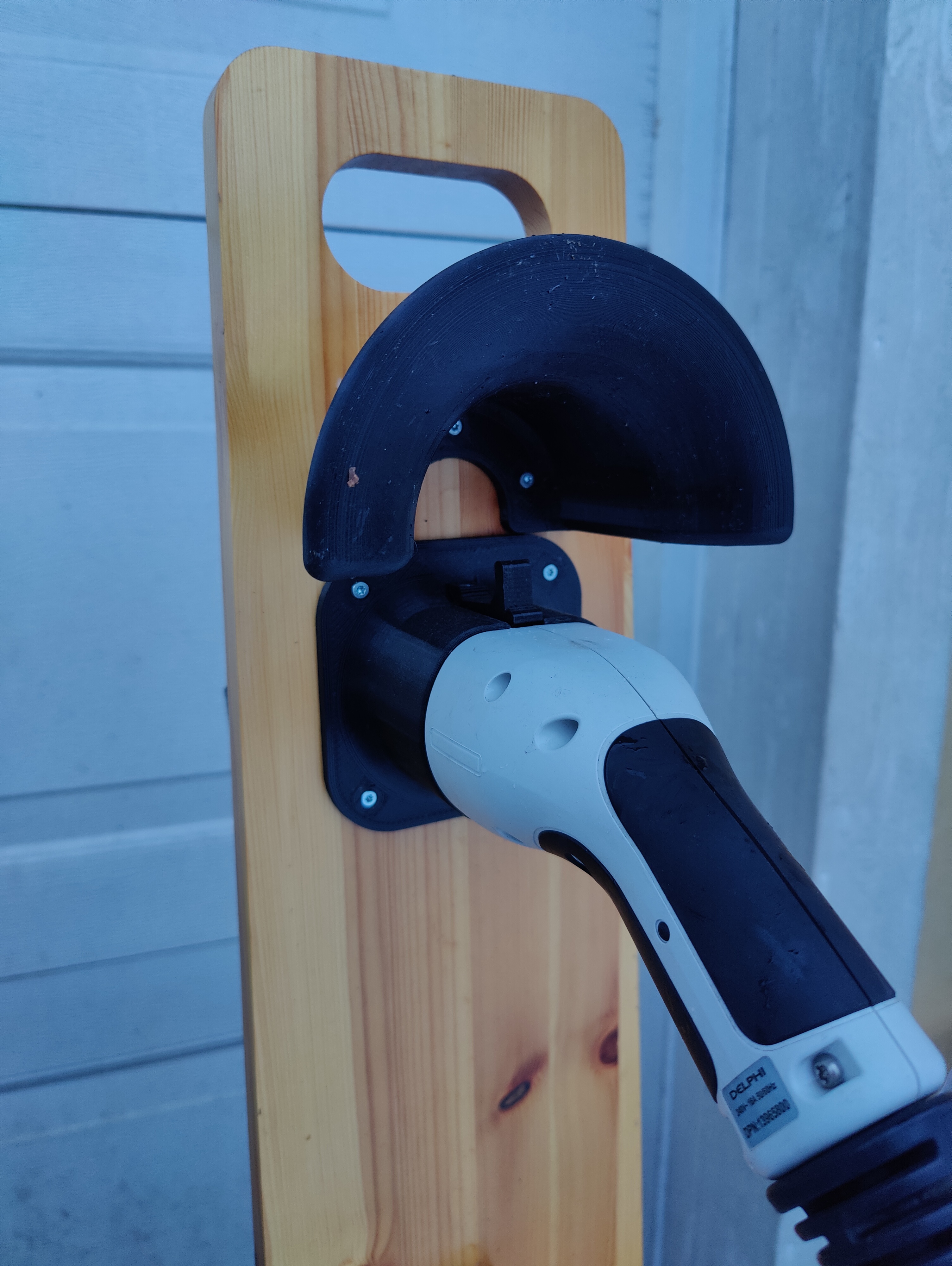 Type 2 charging cable holder