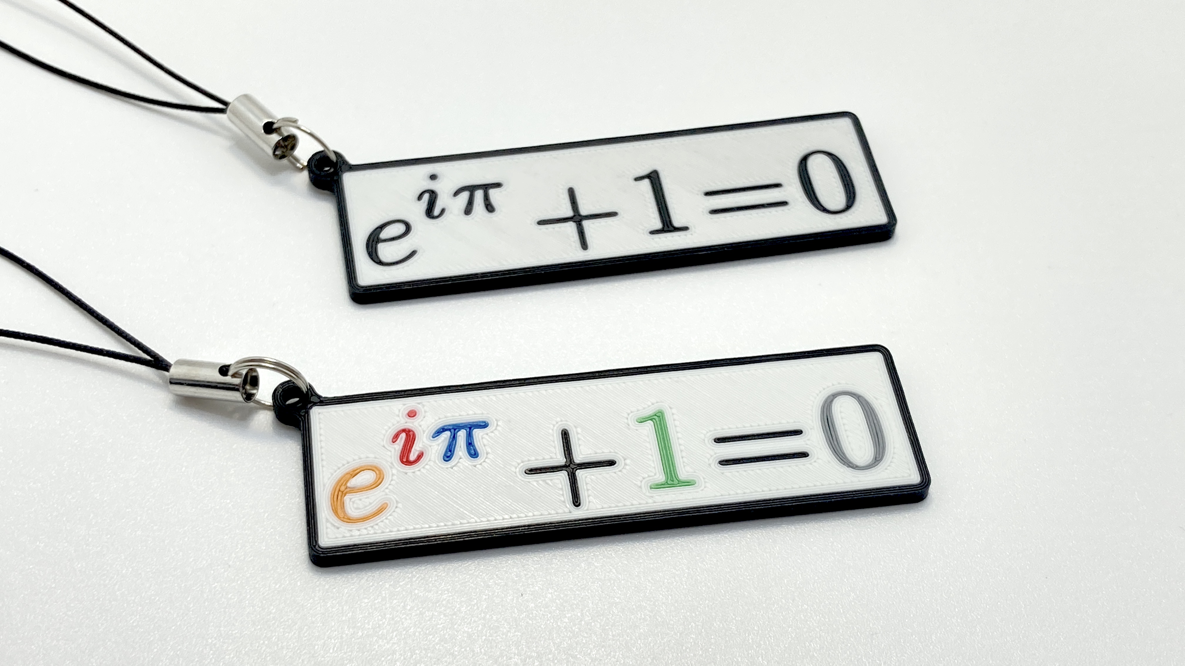 Euler's Identity Keychain