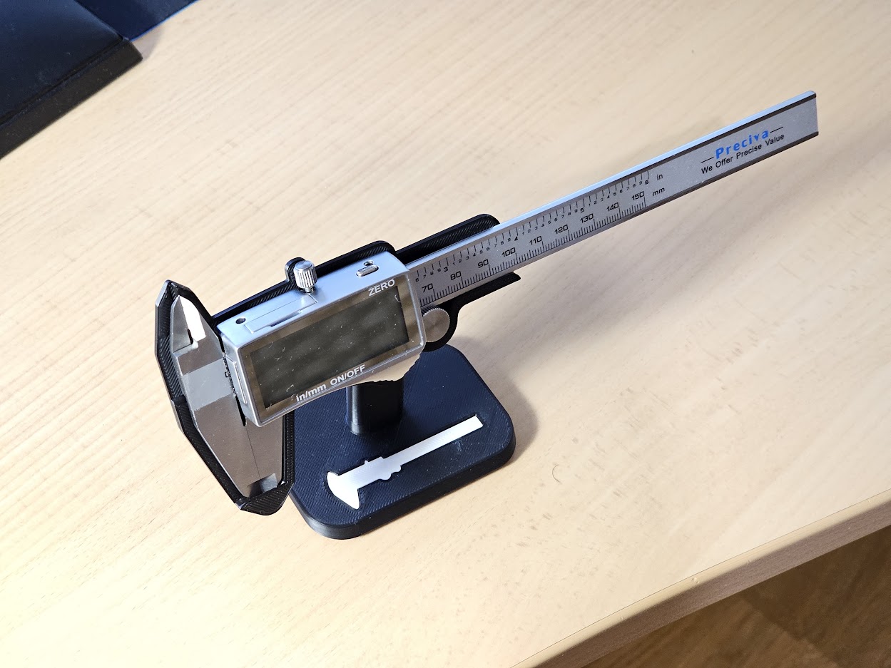 Preciva Caliper Holder (remix) by Pidrittel Download free STL model