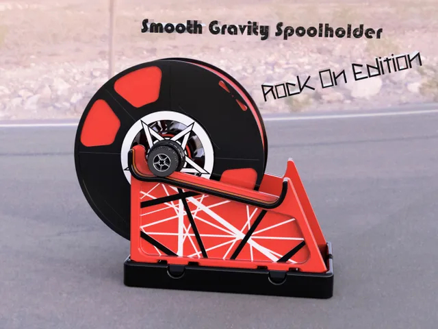 Smooth Gravity Spoolholder, Rock-On Edition 🤘