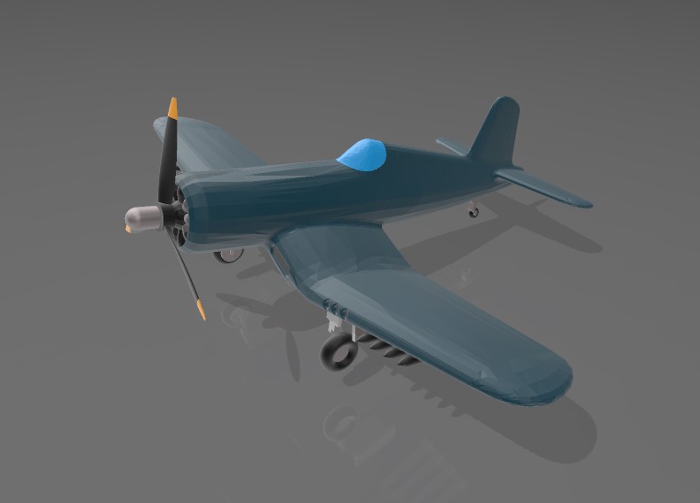 F4U Corsair MK2 por Honza | Descargar modelo STL gratuito | Printables.com