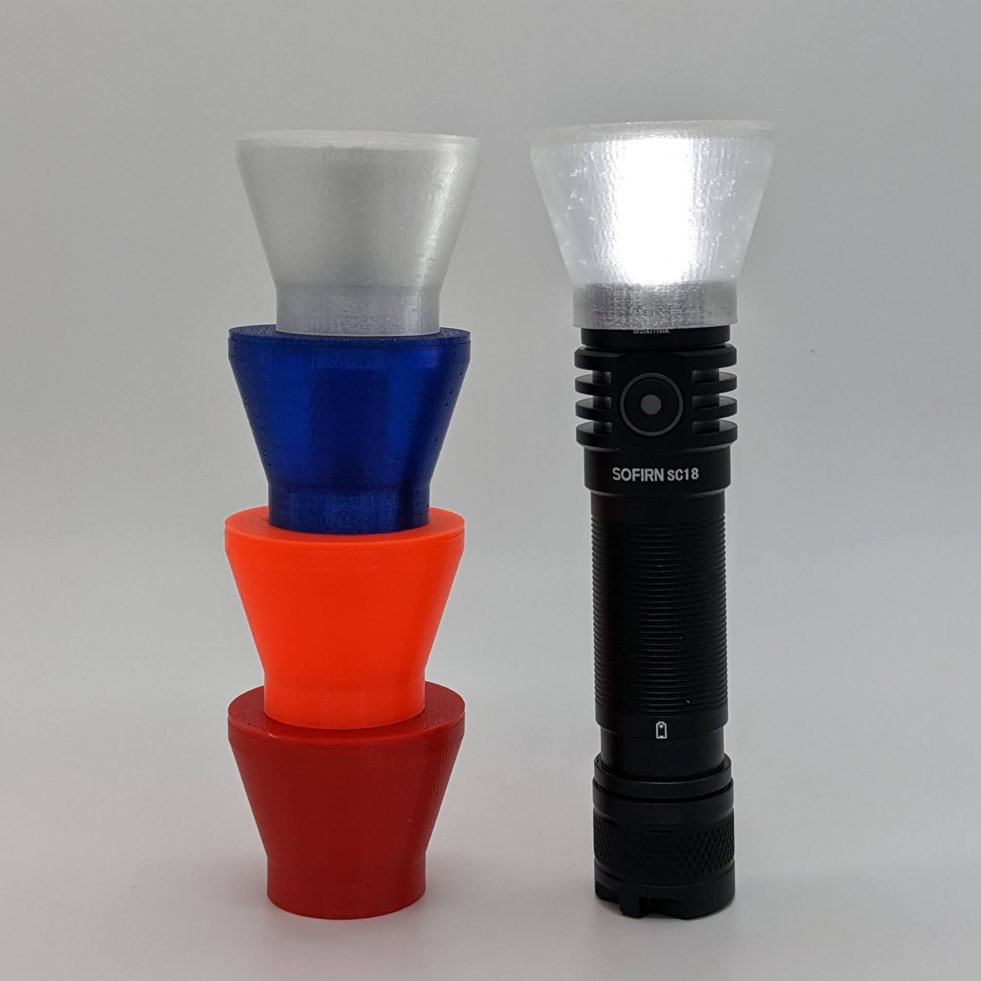 Miniatura 3 do modelo 3D Sofirn SC18 Diffuser