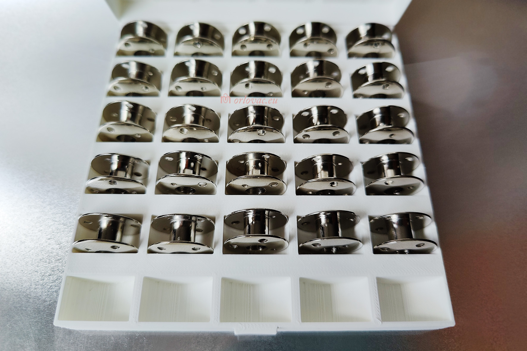 Sewing Machine, Box for 30 Bobbins
