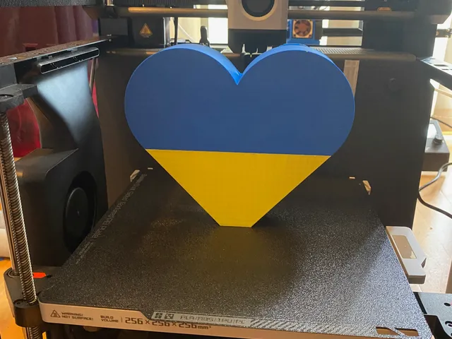 Ukraine Heart
