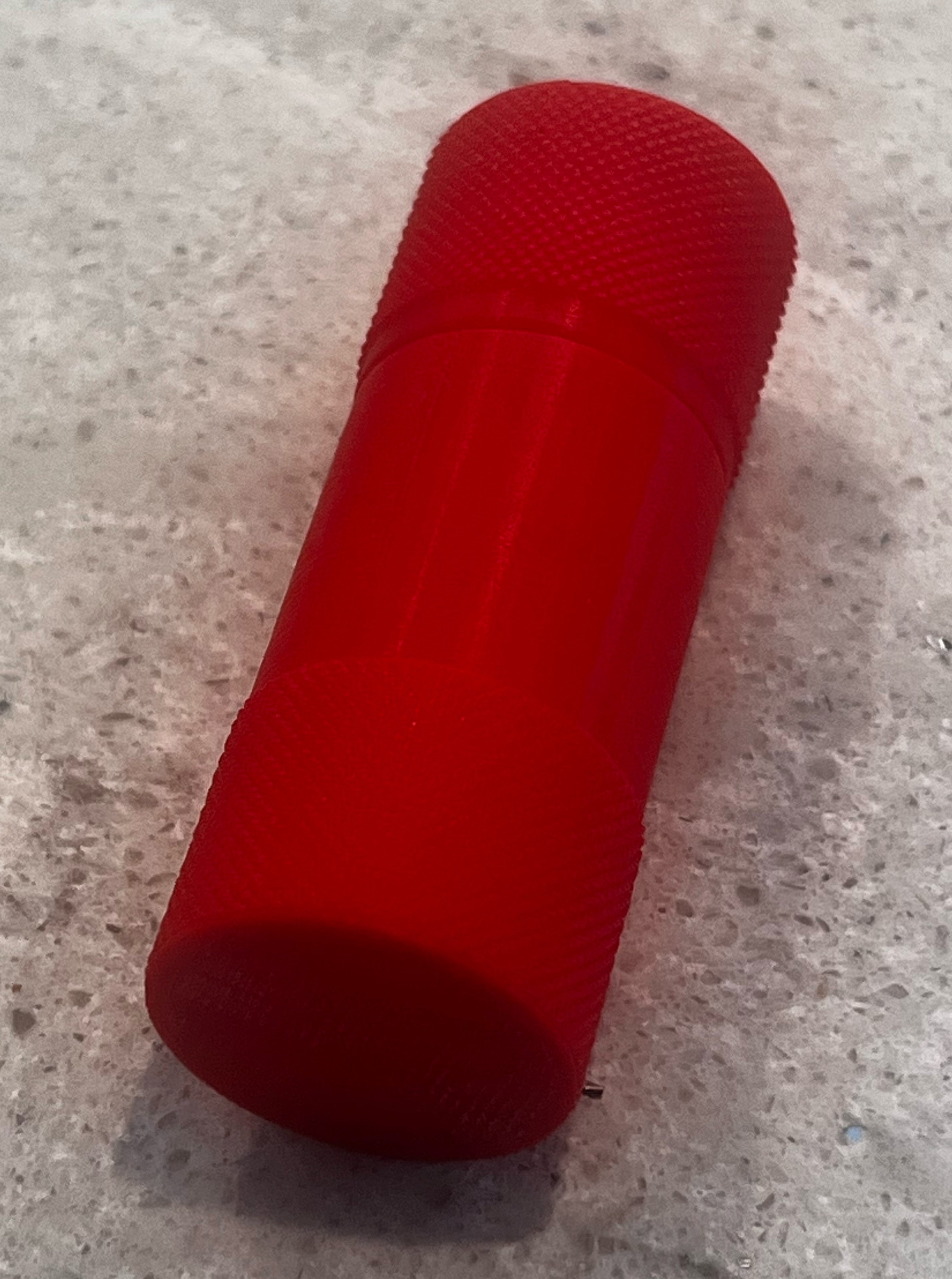 Small screw cap storage container by 3dprintguy Download free STL