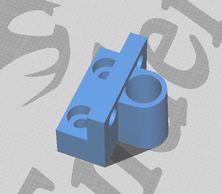 Hero Me Endoscope Mount 3D model thumbnail