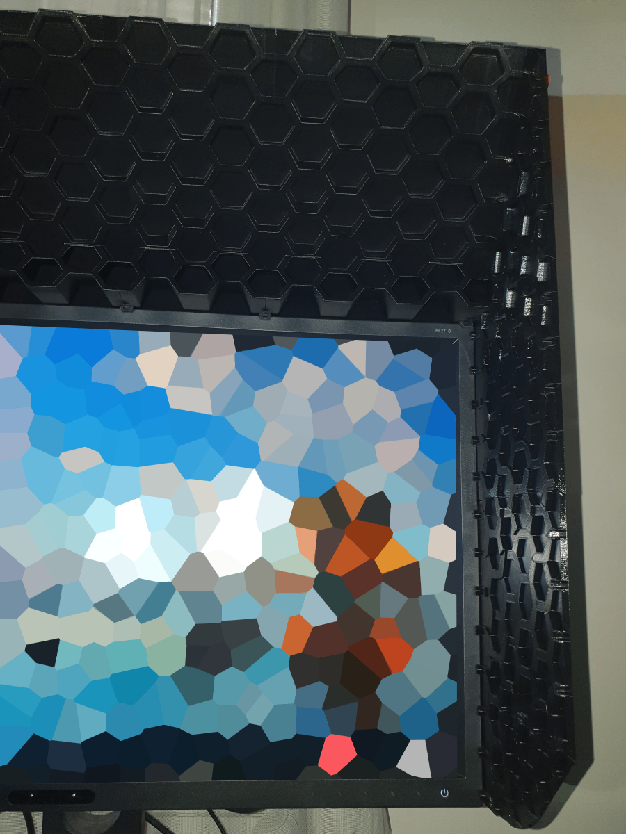 📺 Ultimate monitor hood/shade by sh Download free STL model