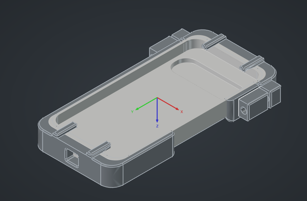 Holder for enduro of pixel9 phone 3D model