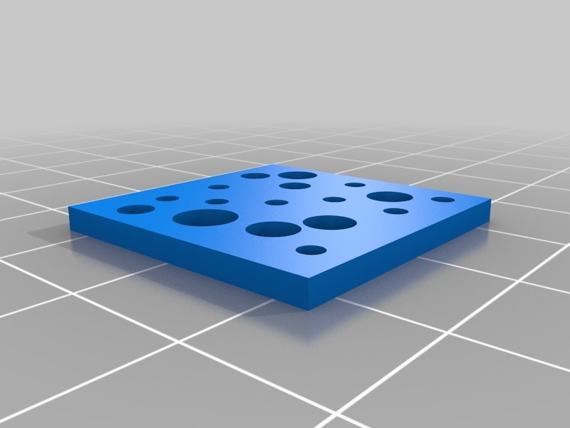 Miniatura 3 do modelo 3D Cheese, quick and small circle test