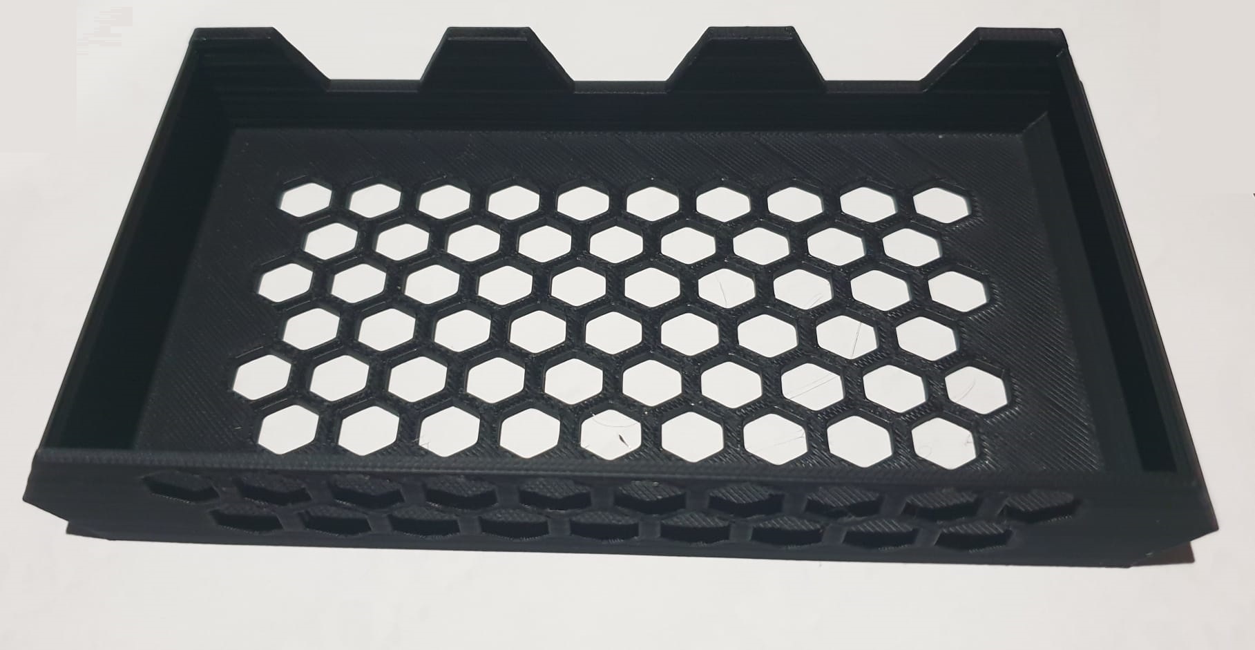 HSW | Honeyshelf | Honeycomb storage wall 3D model thumbnail