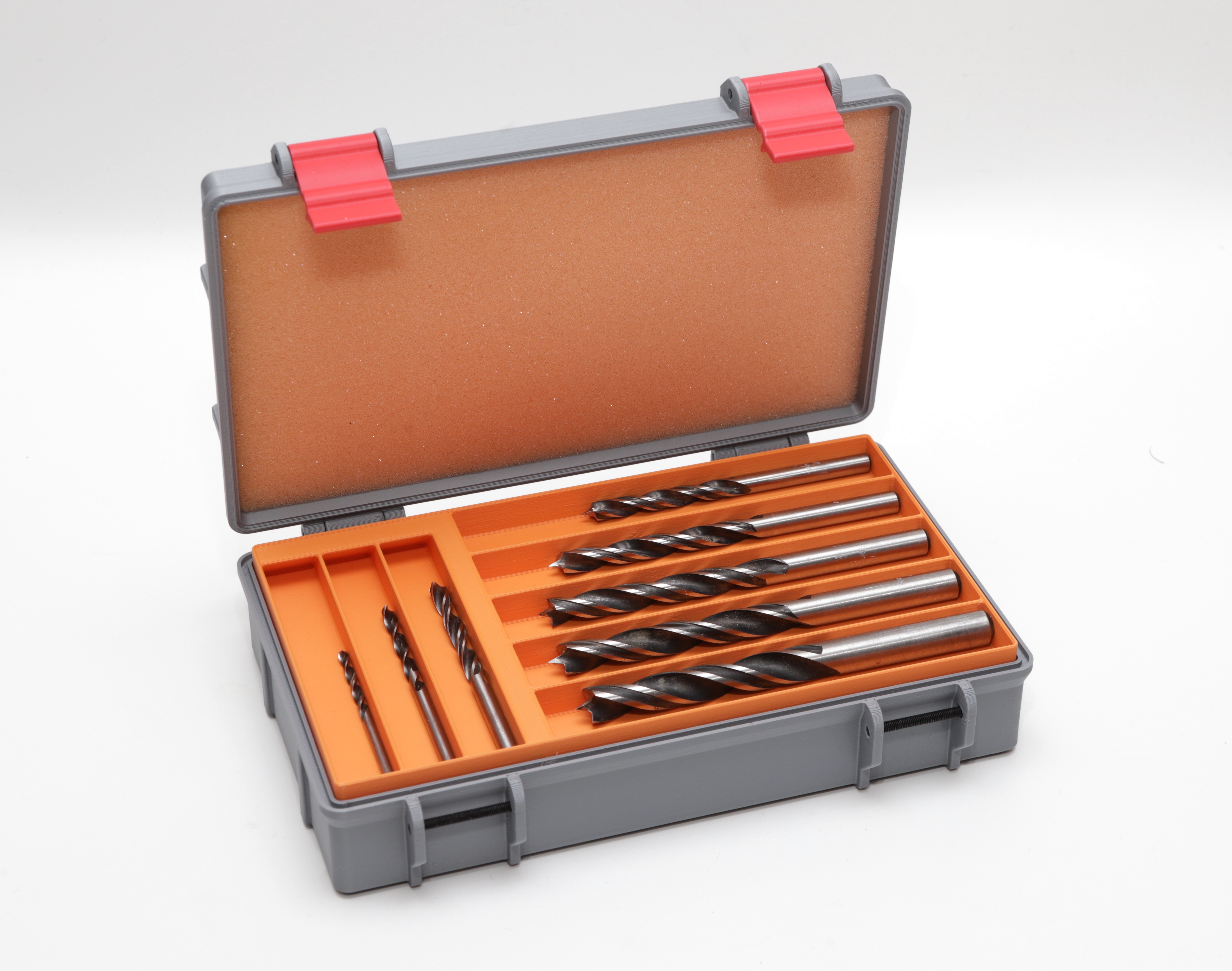 Rugged Box with Horizontal Inserts (Parametric)