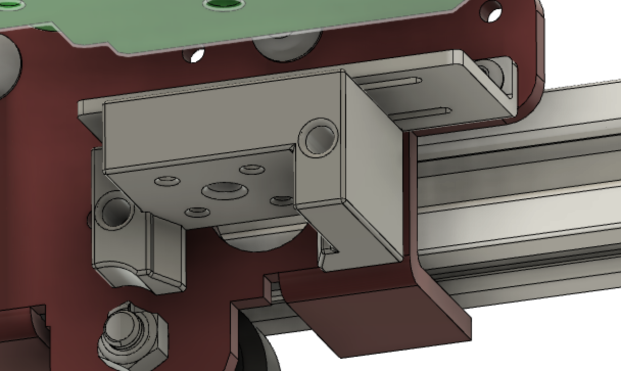 Modular version of CR6 TAP Direct Drive Mount 2.0 by michelluccote