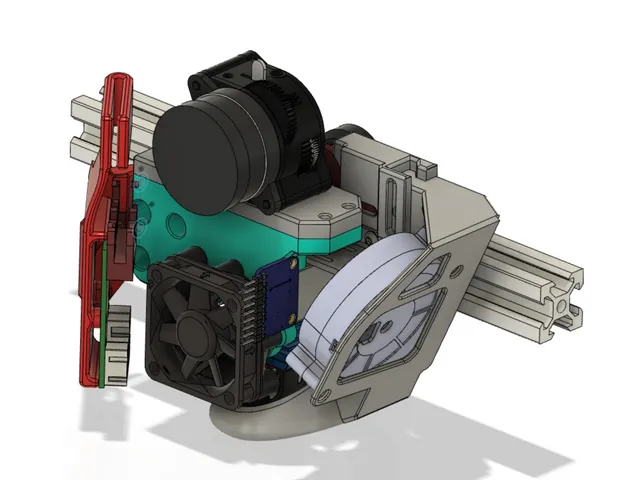 Modular version of CR-6 TAP Direct Drive Mount 2.0