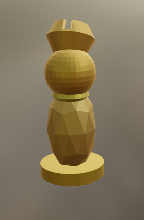 Miniatura 2 do modelo 3D Low Poly Chess Set.stl