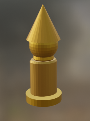 Miniatura 5 do modelo 3D Low Poly Chess Set.stl