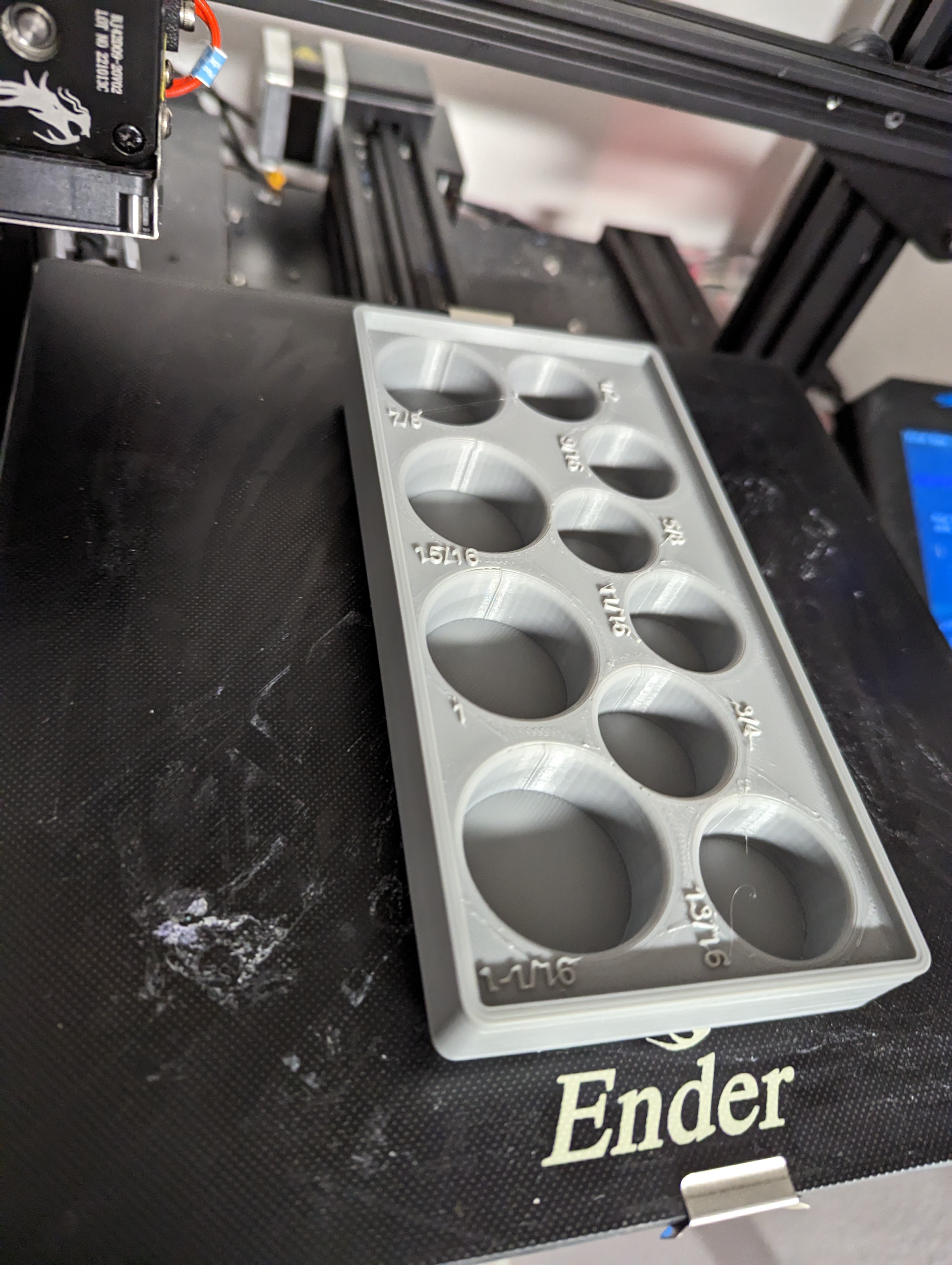 Gridfinity - Craftsman 1/2 inch drive socket organizer