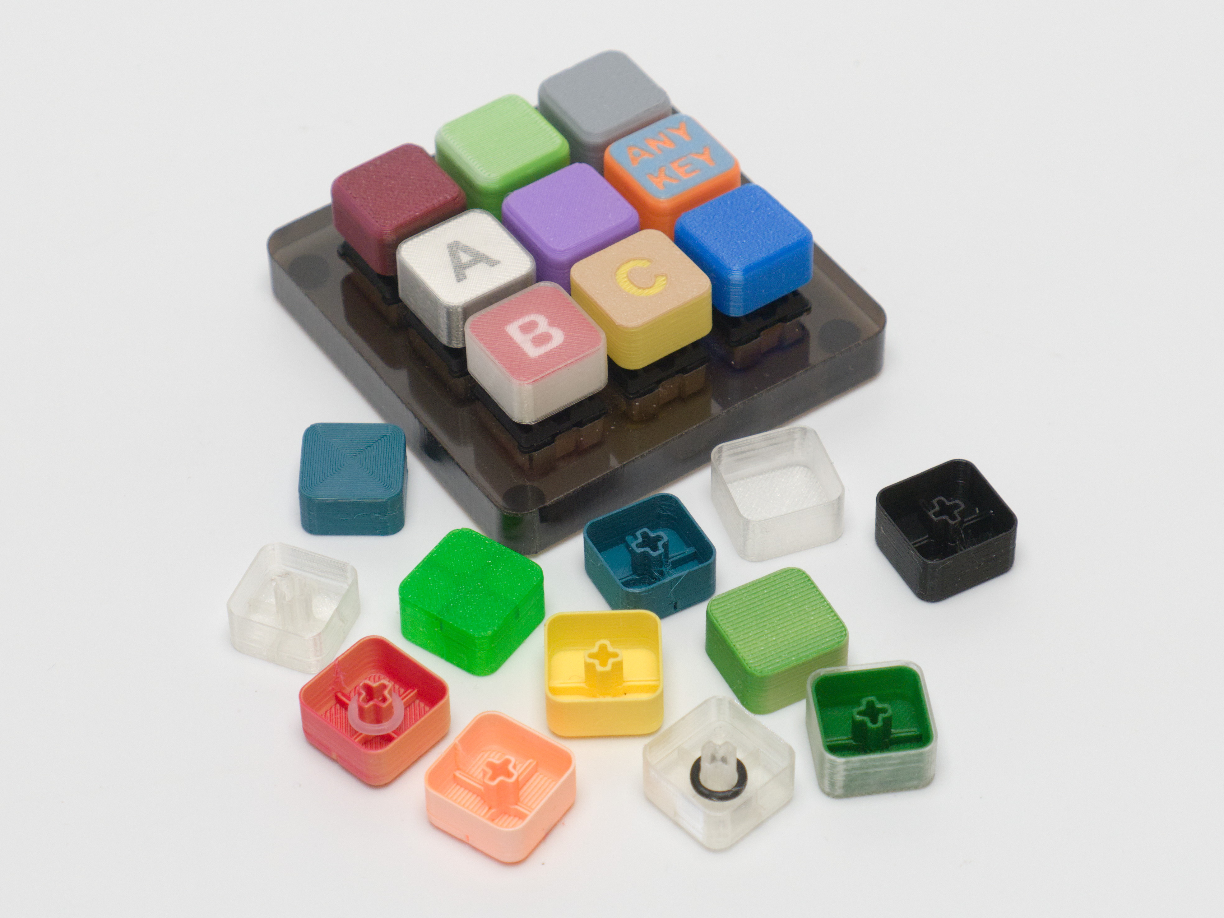 Vase Mode Keycap Mixers by Geoff | Download free STL model | Printables.com