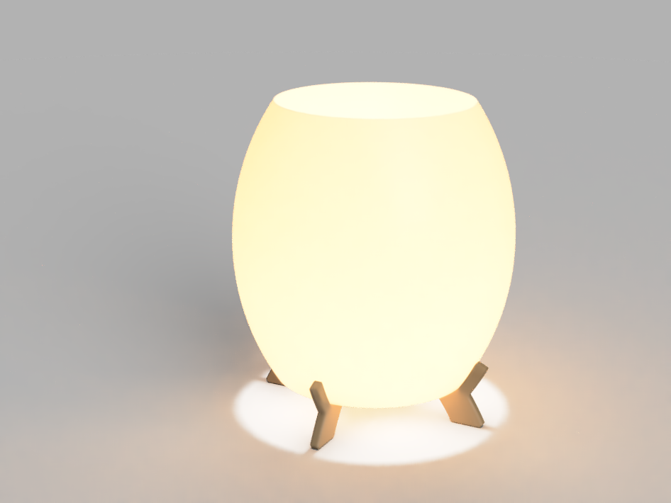Miniatura 2 do modelo 3D Modular Lamp