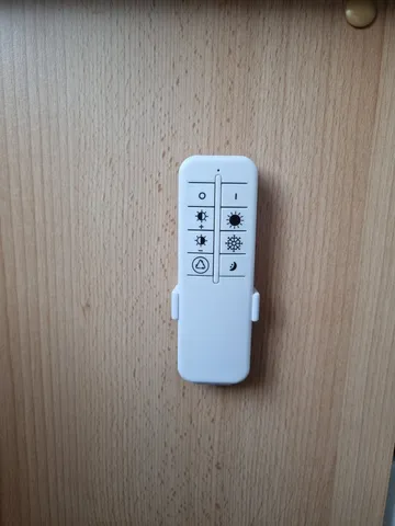 light remote holder clip