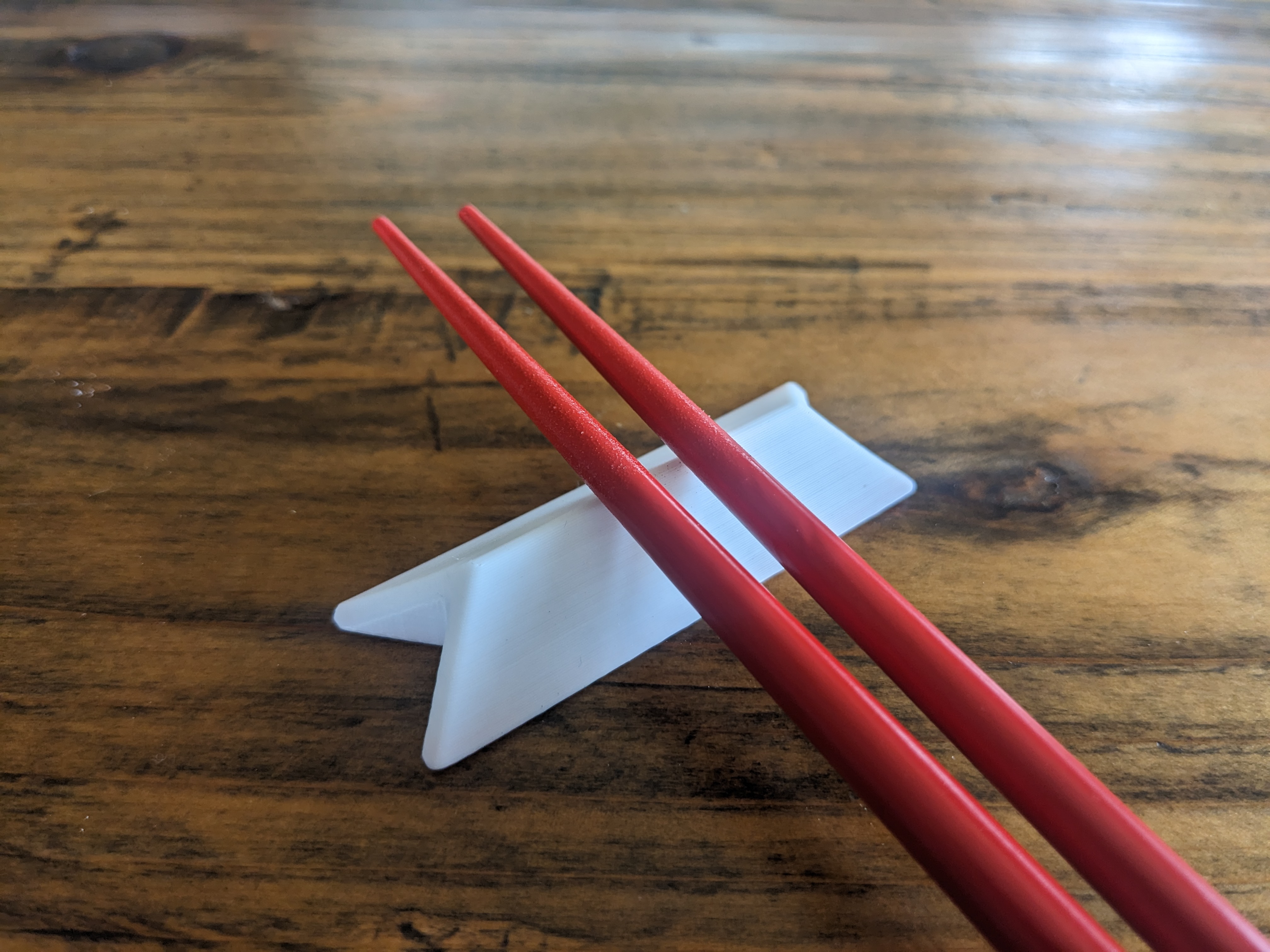 Chopstick holder (inspired by folded chopstick wrapper)