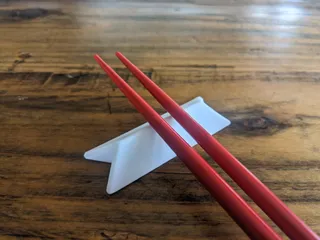 Chopstick holder (inspired by folded chopstick wrapper)