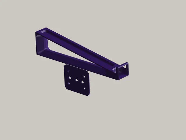 Museum shelf bracket