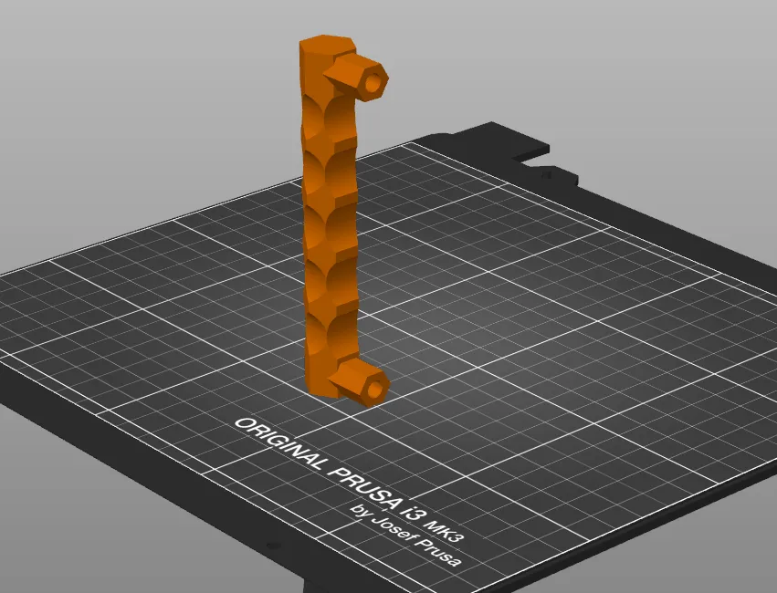 Kitchen Handle 95mm by Harwi | Download free STL model