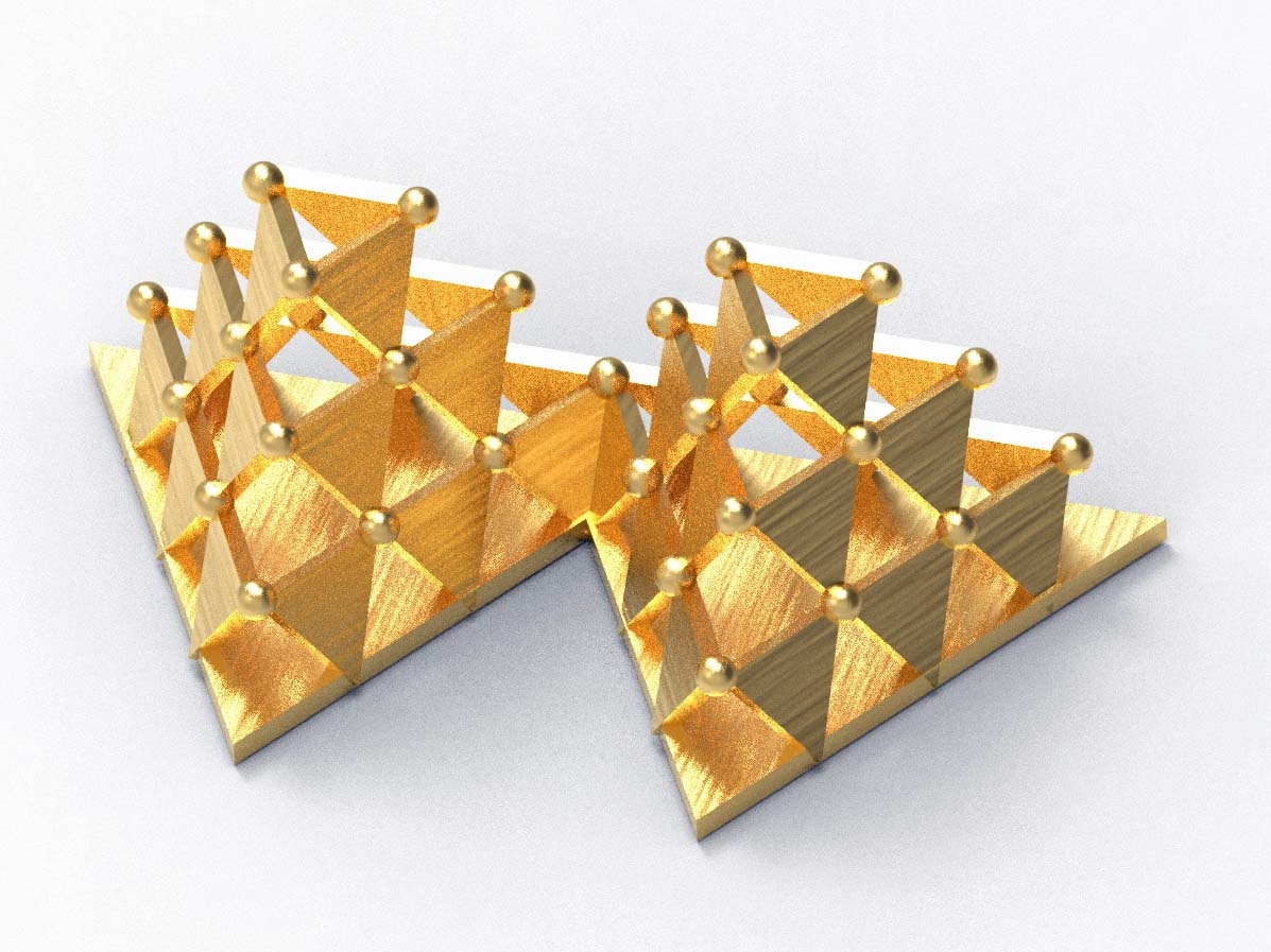 Uroko Chopsticks Holder by Enderman Prints Download free STL model