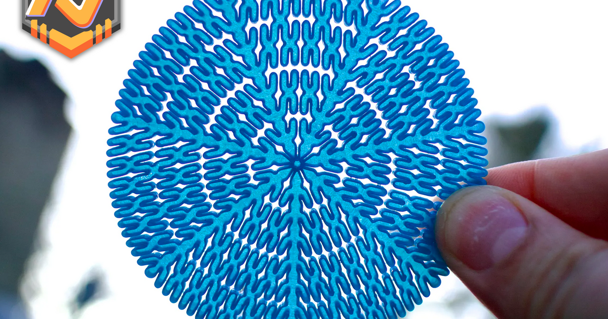 Chromosome Fractal (single perimeter) by Nat | Download free STL model | Printables.com
