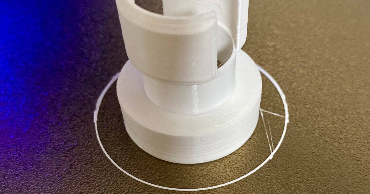 Adapter Polarscope Illuminator by Bas Download free STL model