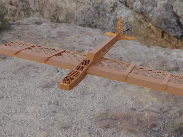 Fully 3D Printed RC Airplane