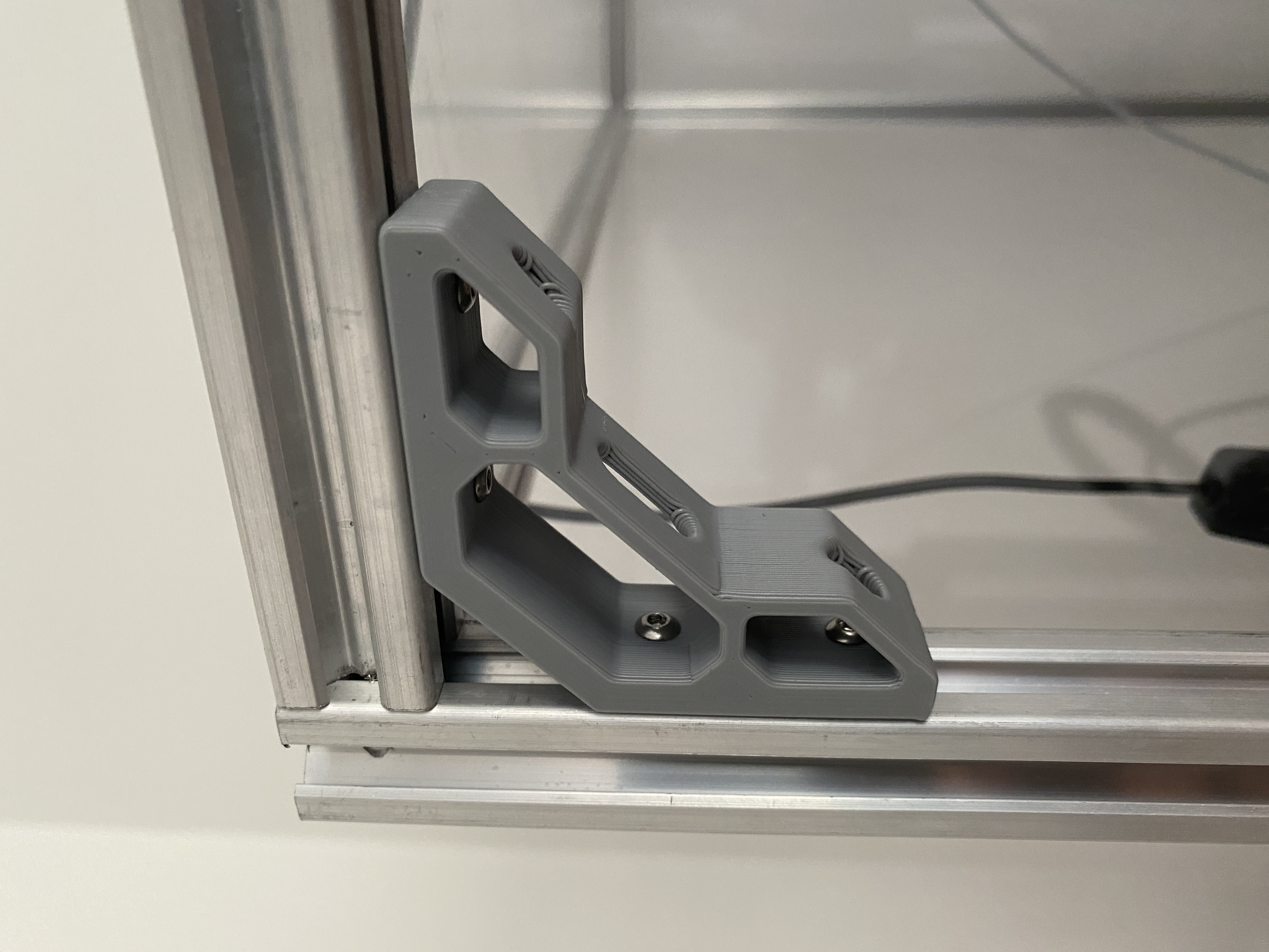 20x20 Aluminium Extrusion Corner Bracket