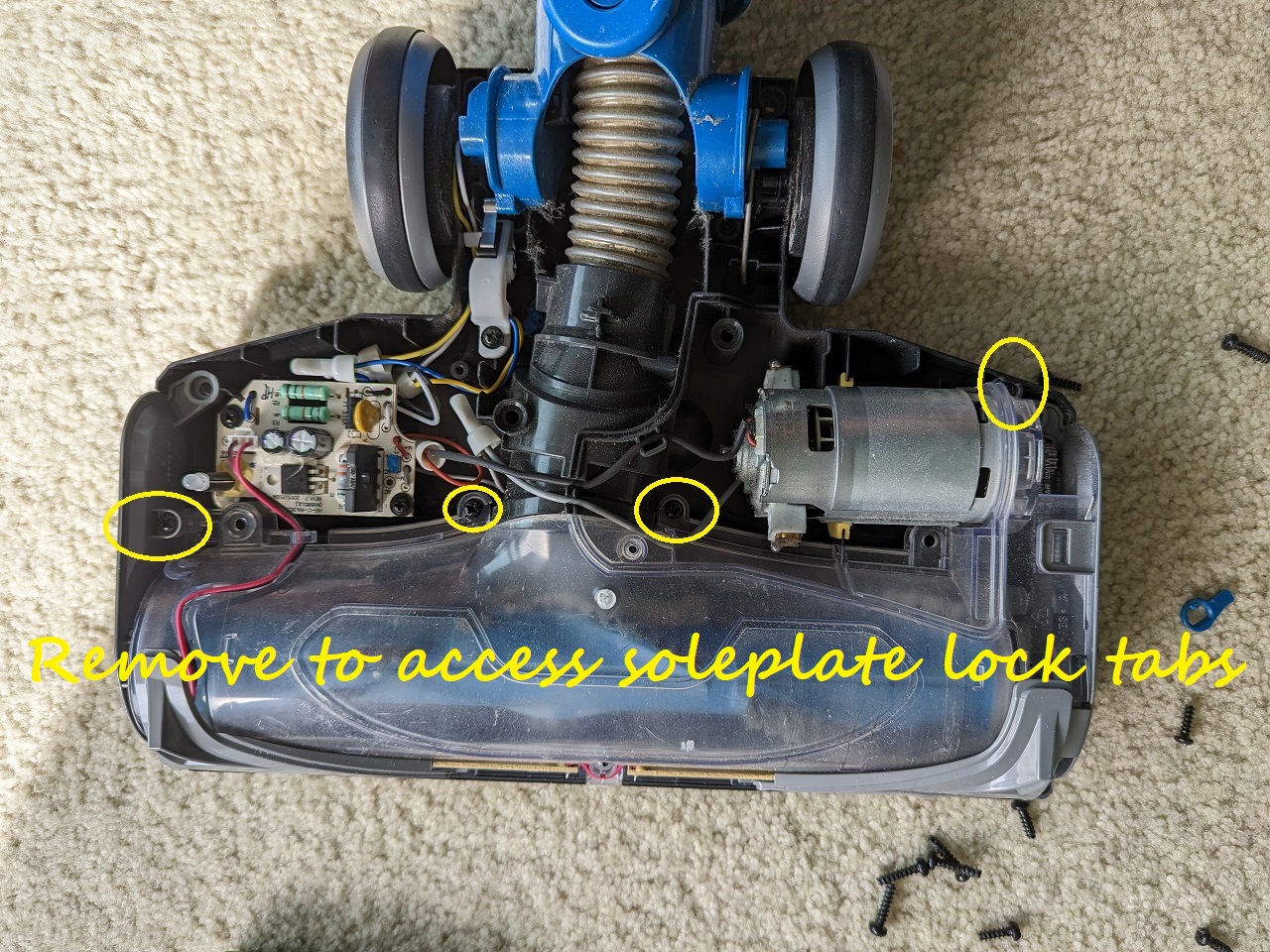 Shark vacuum soleplate lock by Julius3E8 Download free STL model