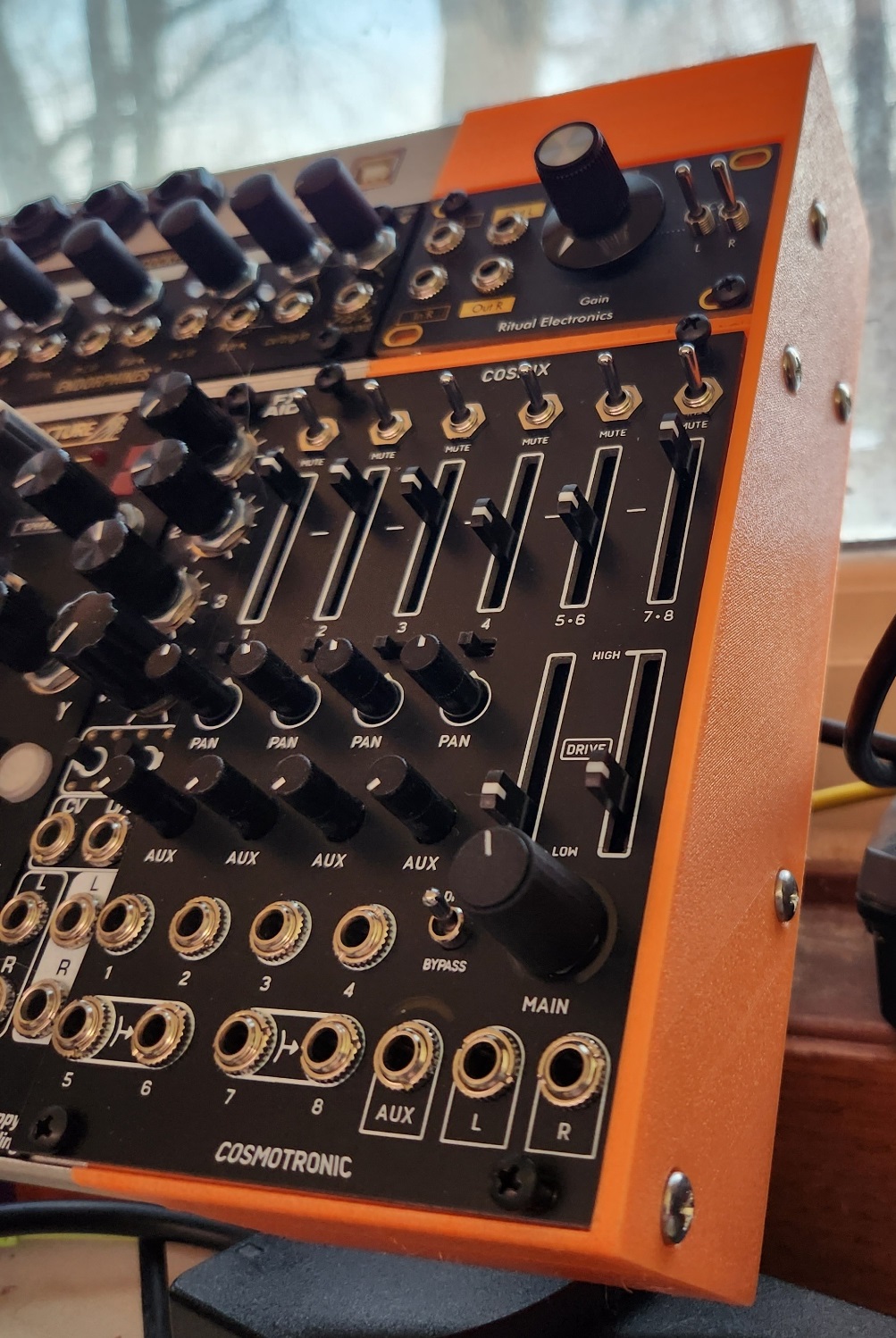 Expansion Cheeks for 4U Intellijel Palettes