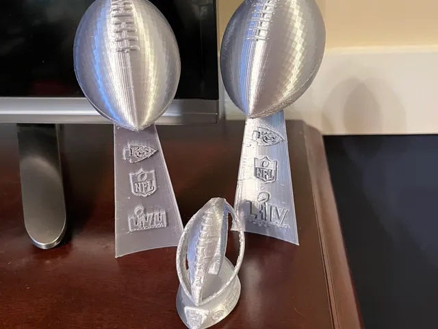 Chiefs Lombardi Trophys
