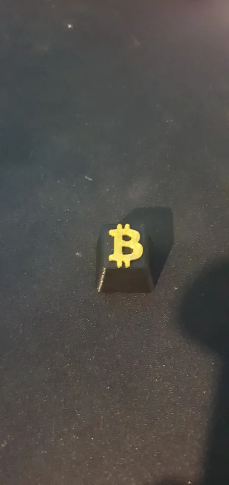 Bitcoin Keycap by 3DLada | Download free STL model | Printables.com