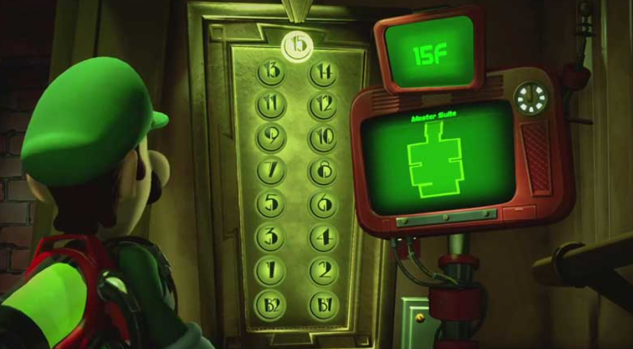 Miniatura 6 do modelo 3D Luigi's Mansion 3 Elevator Button Keycaps