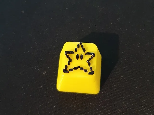 Mario Superstar Keycap