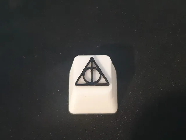 Harry Potter Deathly Hallows Keycap