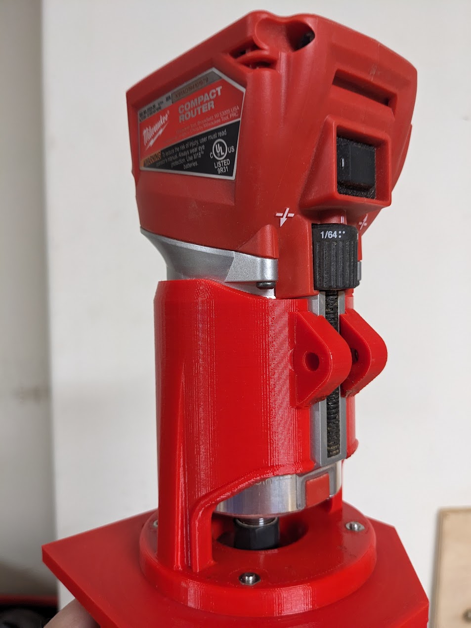 Milwaukee Fuel Cordless router base by Matthew Harrison Download free