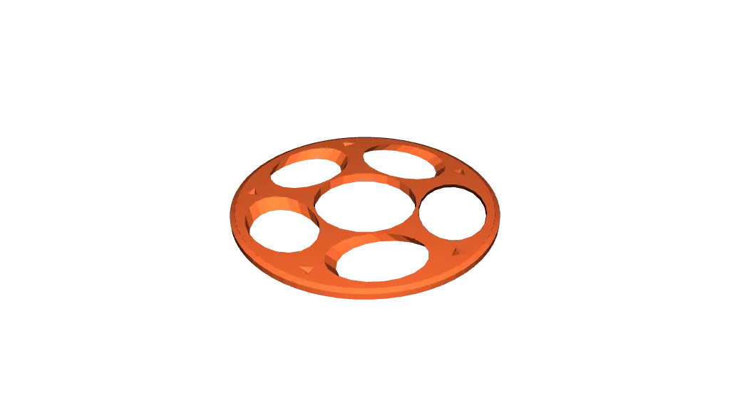 Reel Flying Disk by MN Printing Fun | Download free STL model ...