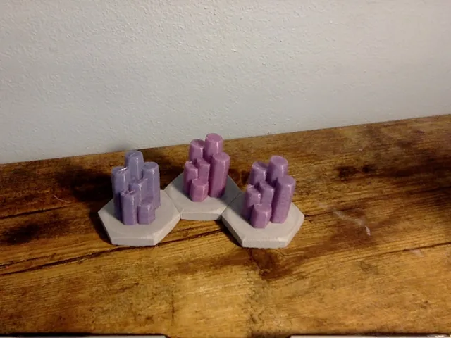 Hexagonal Crystal Formation