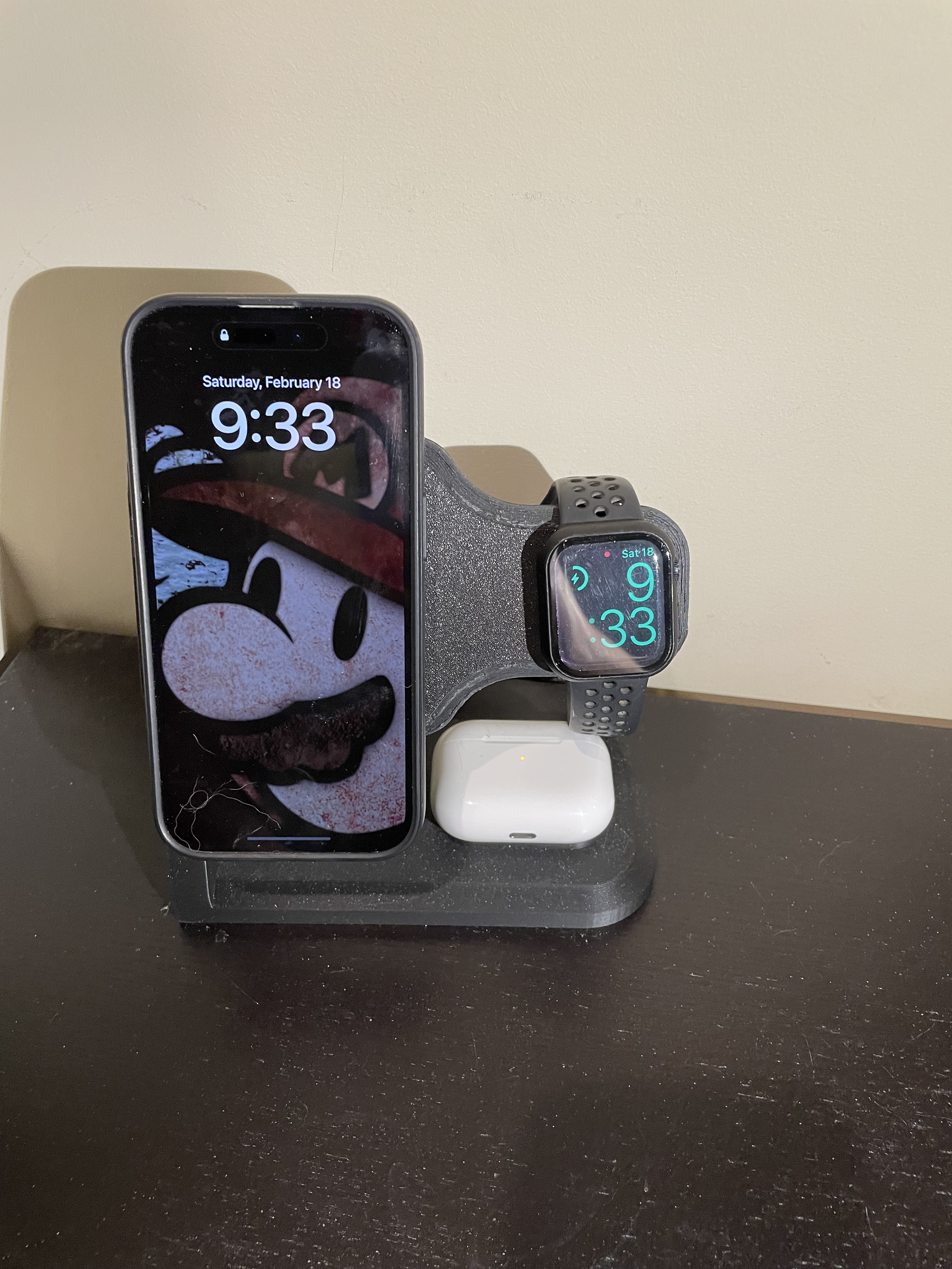 iPhone + Watch + AirPod Pro charger stand