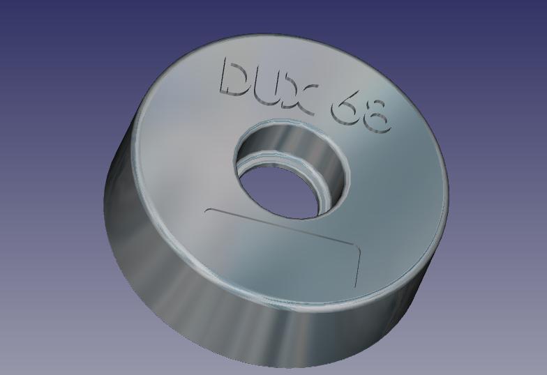 Ersatz-Film-Deckel kompatibel für DUX KINO 68