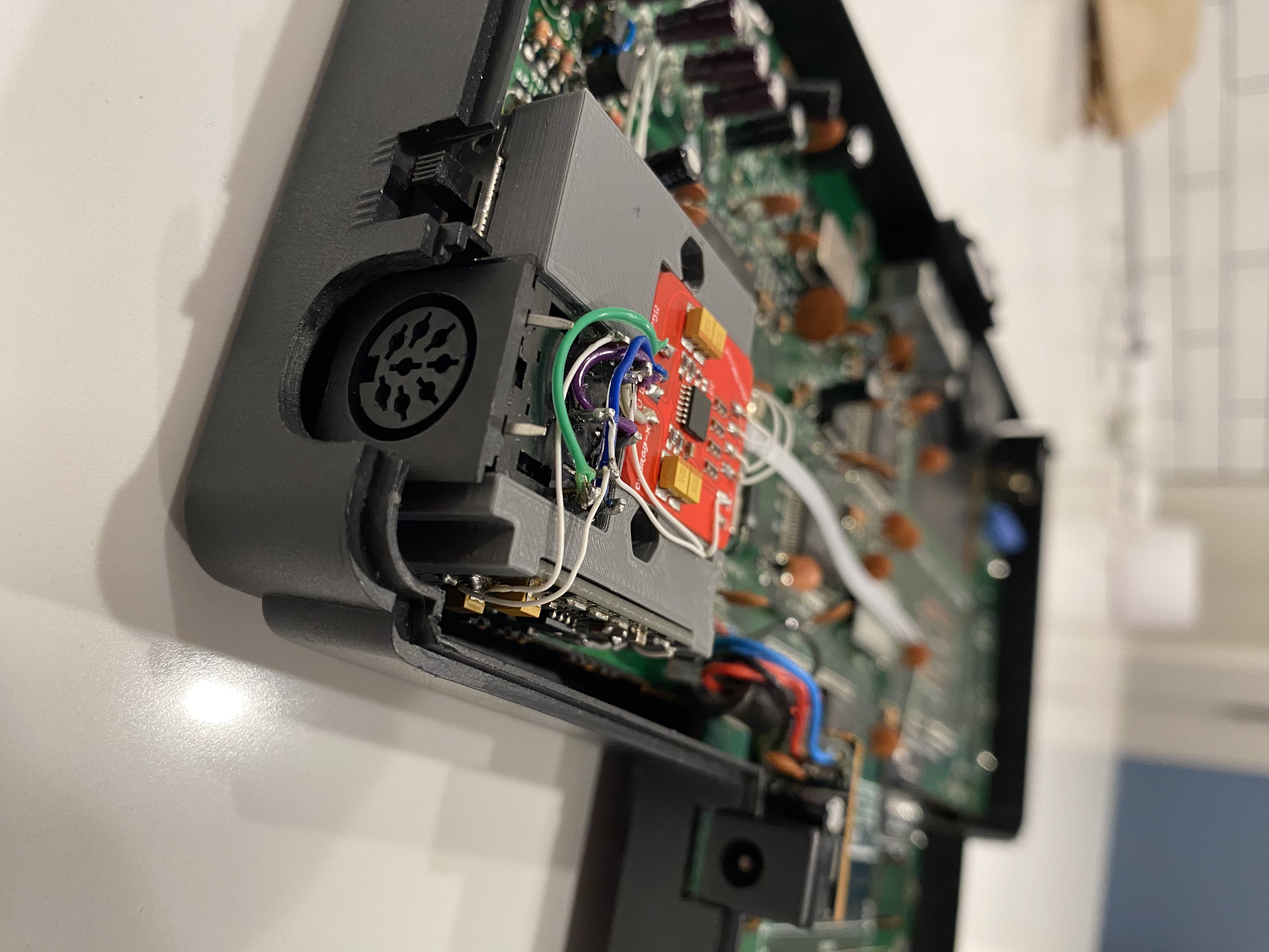 TurboGrafx 16 Region switch/RGB/Turbo Amp module