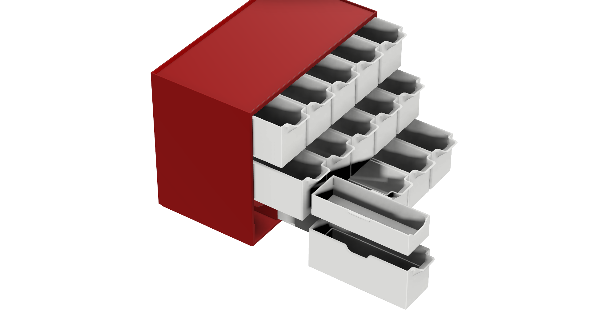 Small sliding storage box by k2thestank Download free STL model