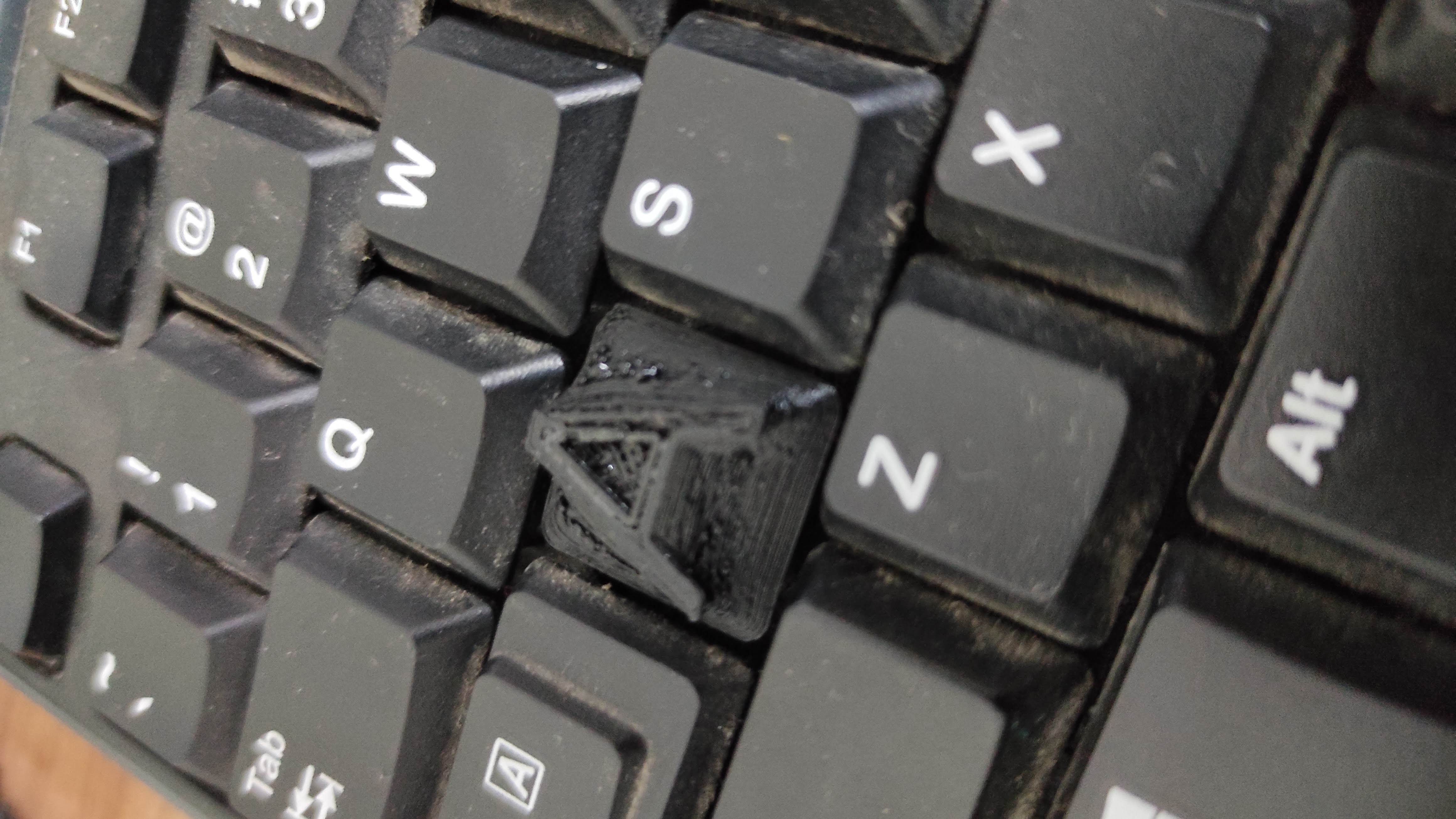 Keycap "A" embossed by CJ | Download free STL model | Printables.com