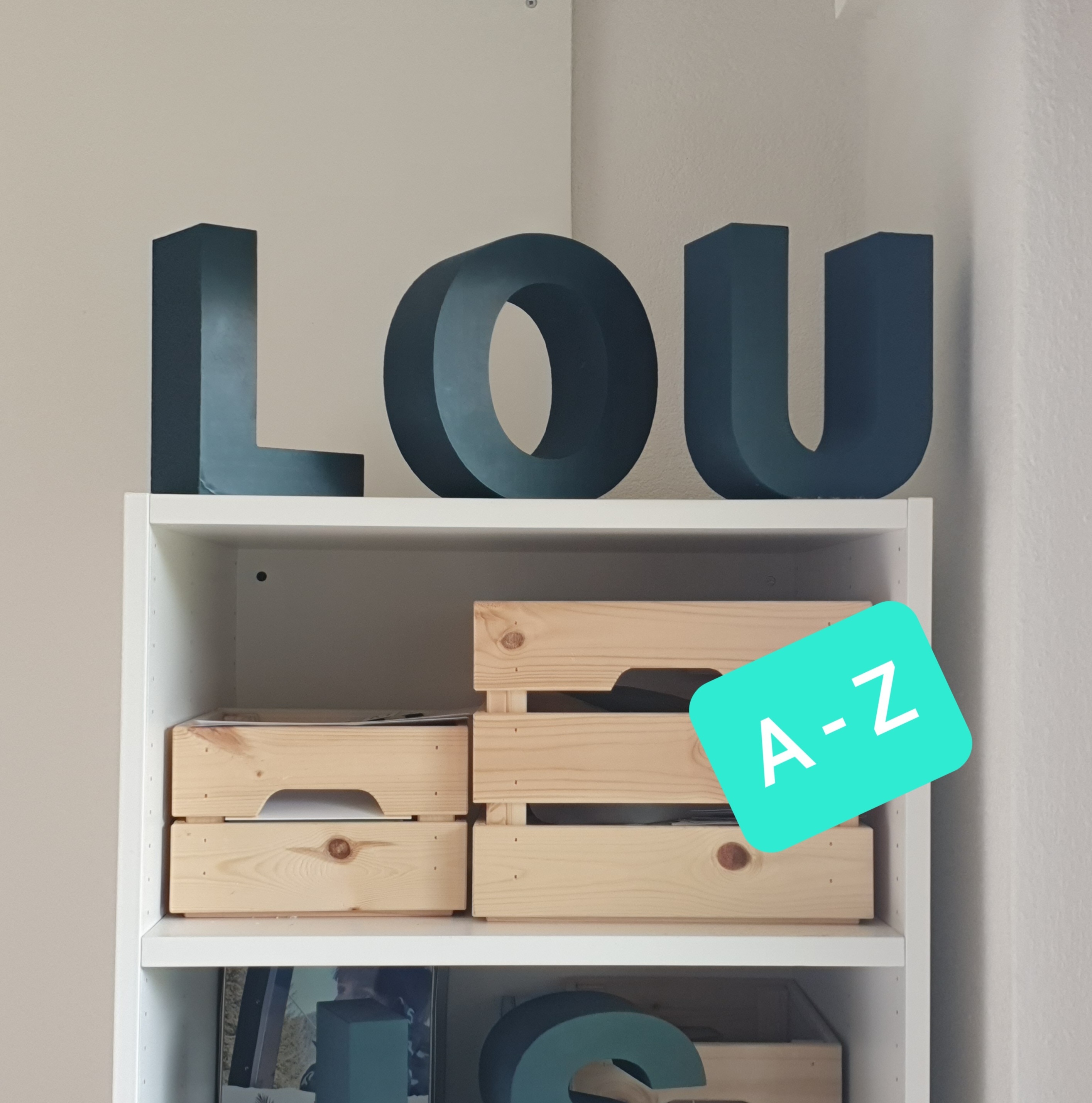 BIG LETTERS alphabet